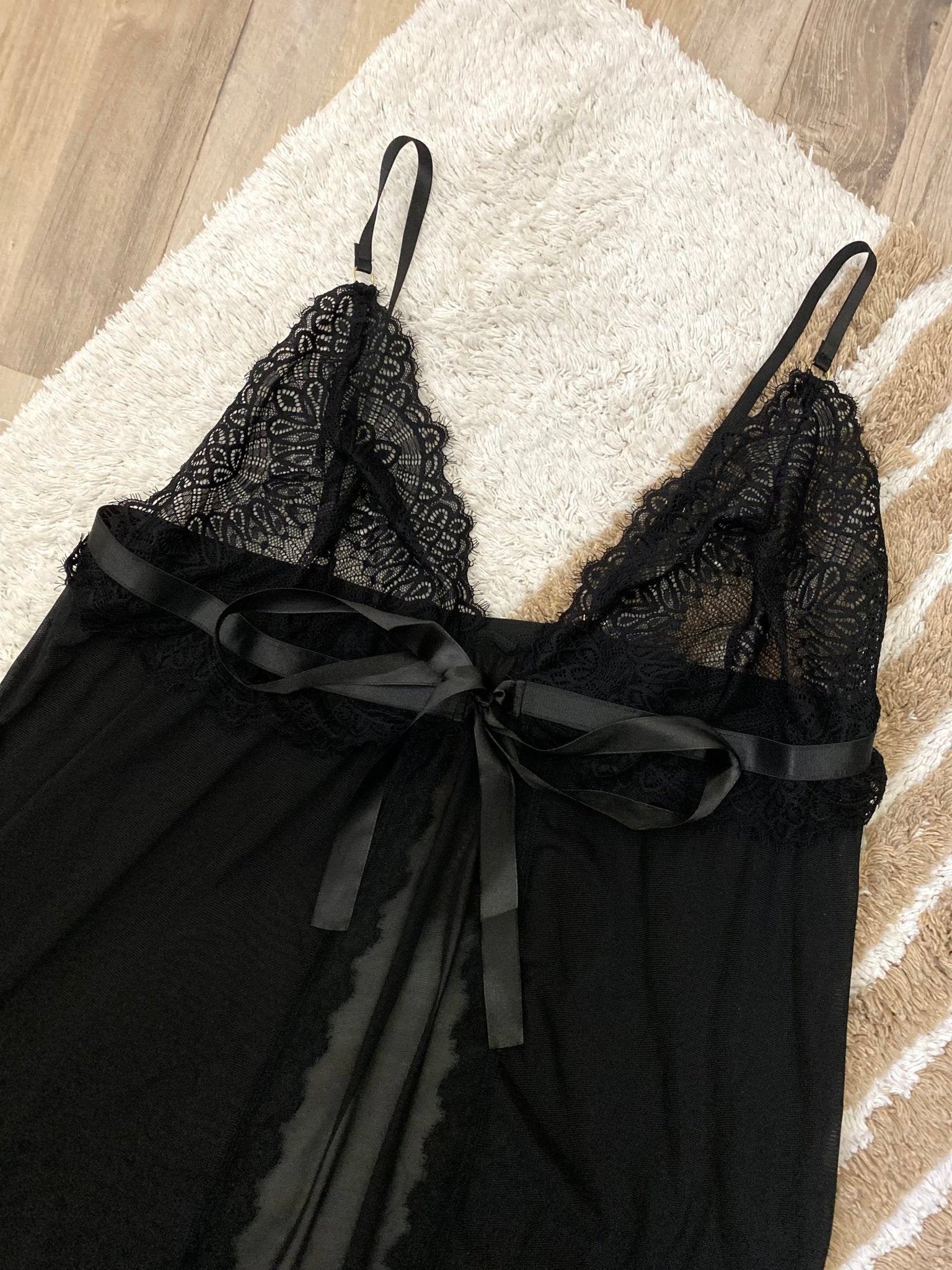 Baby-doll pizzo e velo - Prima Fila Moda Curvy
