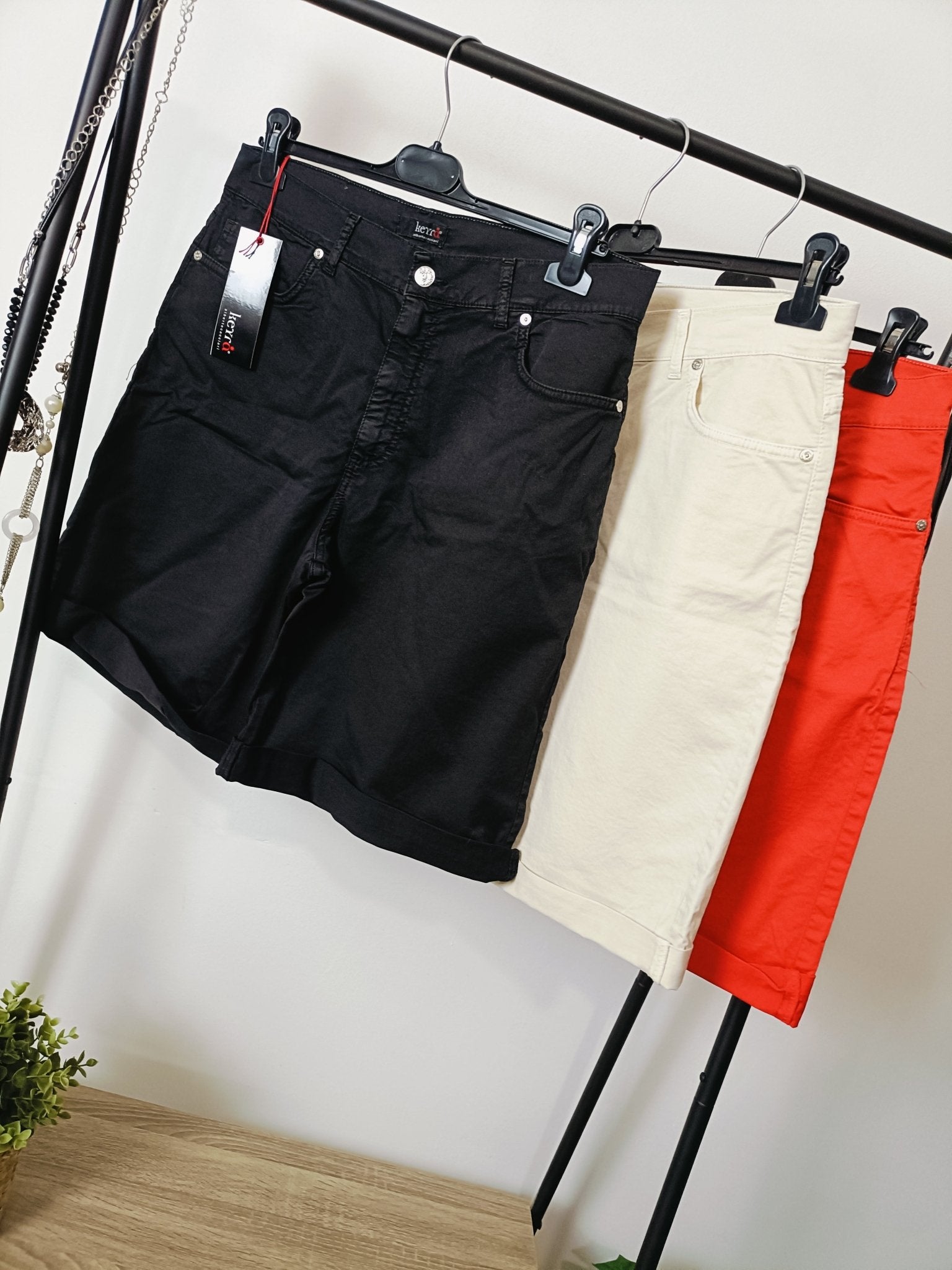 Bermuda in cotone taglie comode - Prima Fila Moda Curvy