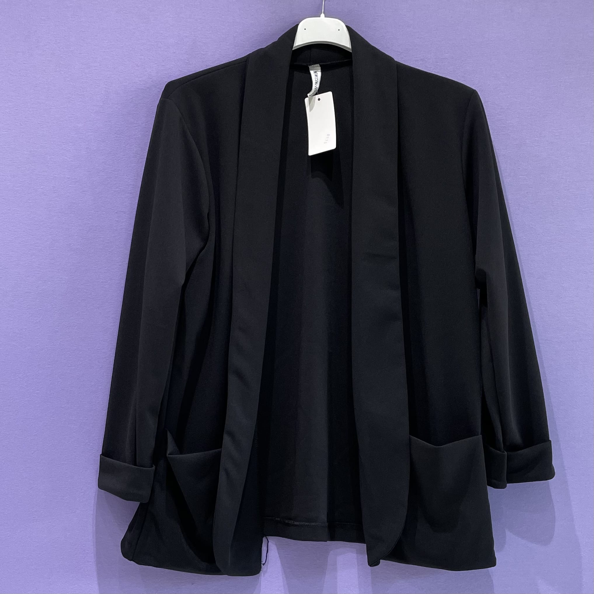Blazer curvy manica liscia taglie comode - Prima Fila Moda Curvy