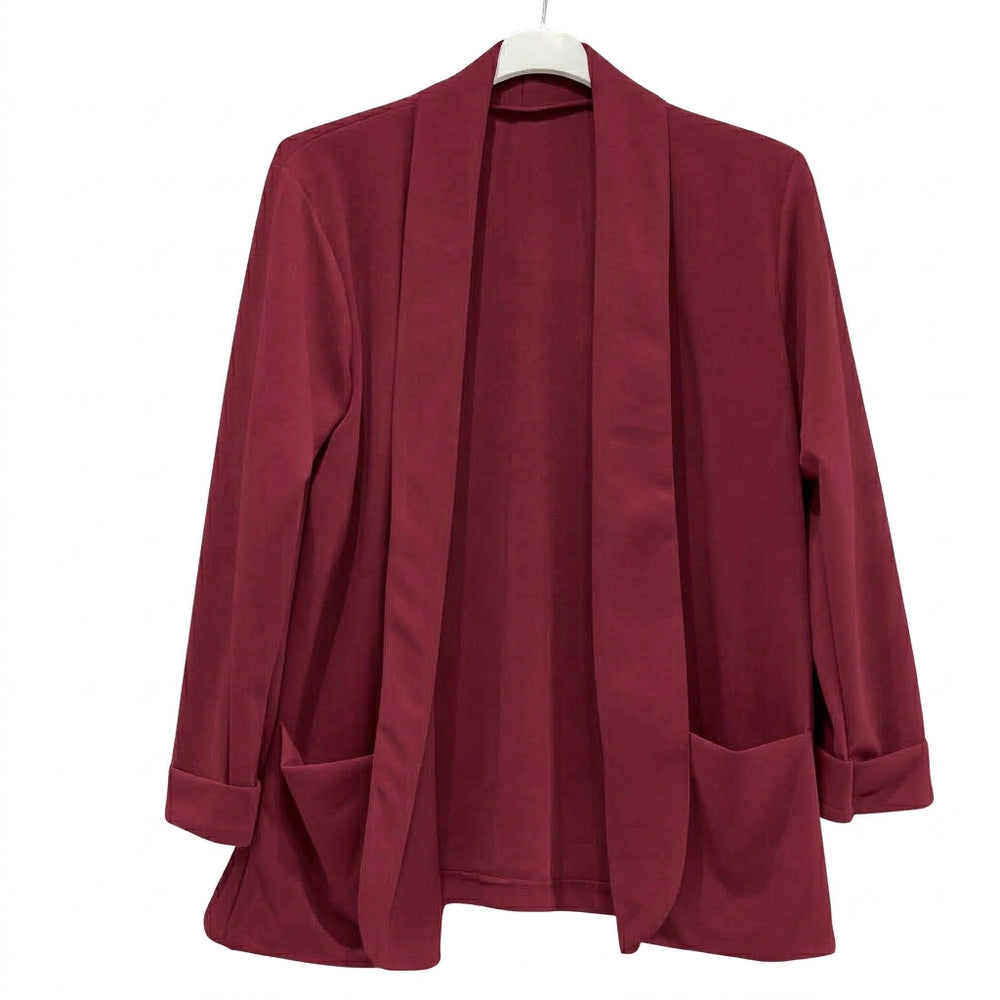 Blazer manica classica curvy