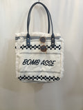 Borsa Bomb Estate con frange e manici in pelle - Prima Fila Moda Curvy