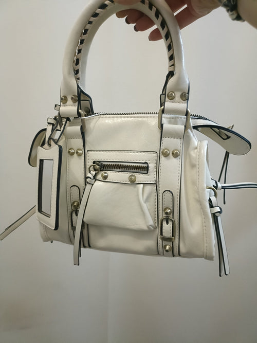 Borsa Mini Bale borchie coniche - limited edition - Prima Fila Moda Curvy