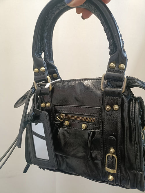 Borsa Mini Bale borchie coniche - limited edition - Prima Fila Moda Curvy