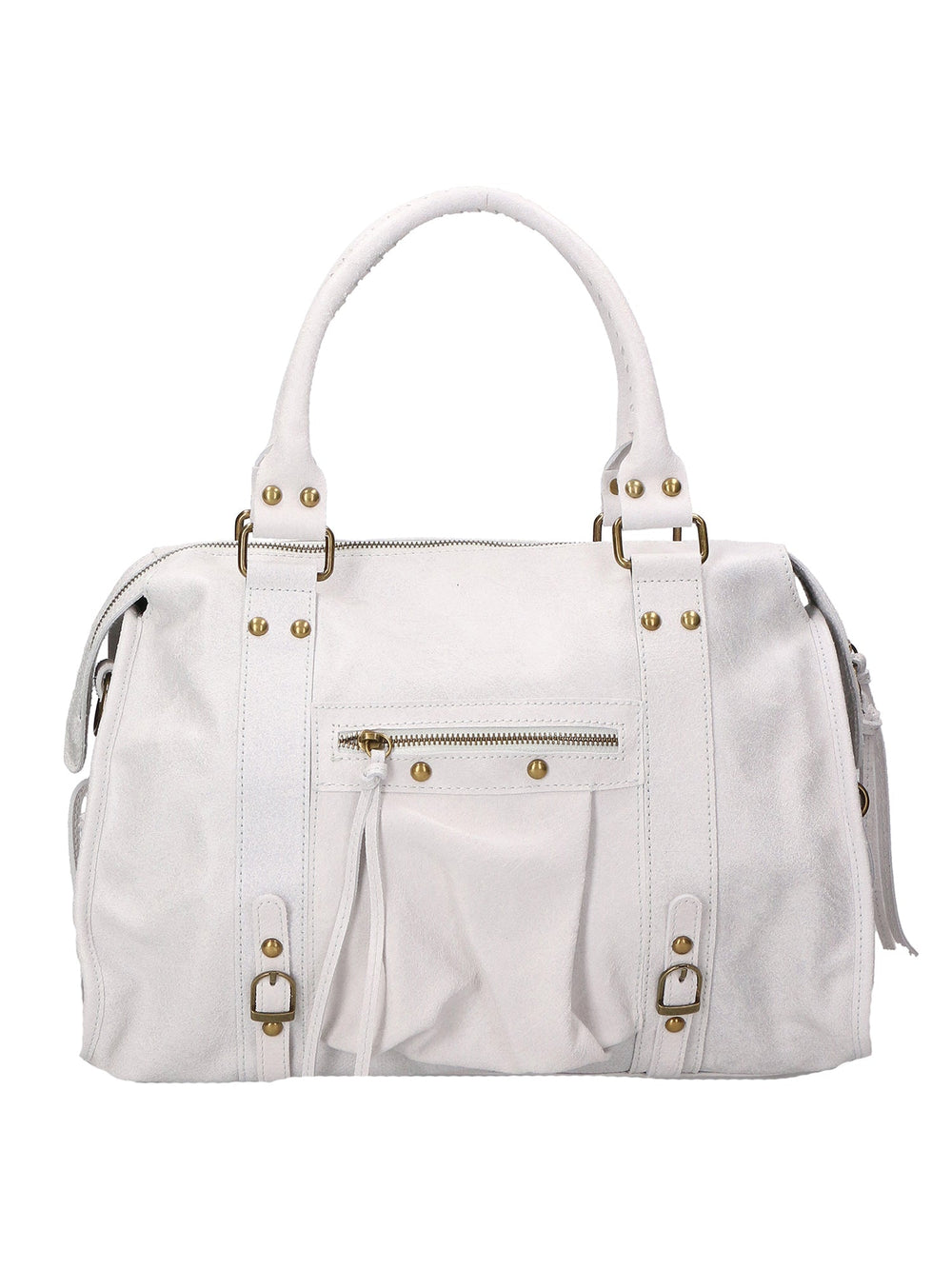 Borsa Modello City Bag Grande Vera Pelle artigianale - Made in Italy