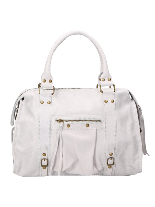 Borsa Modello City Bag Grande Vera Pelle artigianale - Made in Italy - Prima Fila Moda Curvy