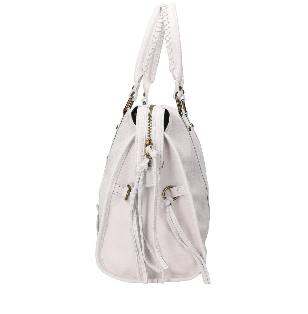 Borsa Modello City Bag Grande Vera Pelle artigianale - Made in Italy