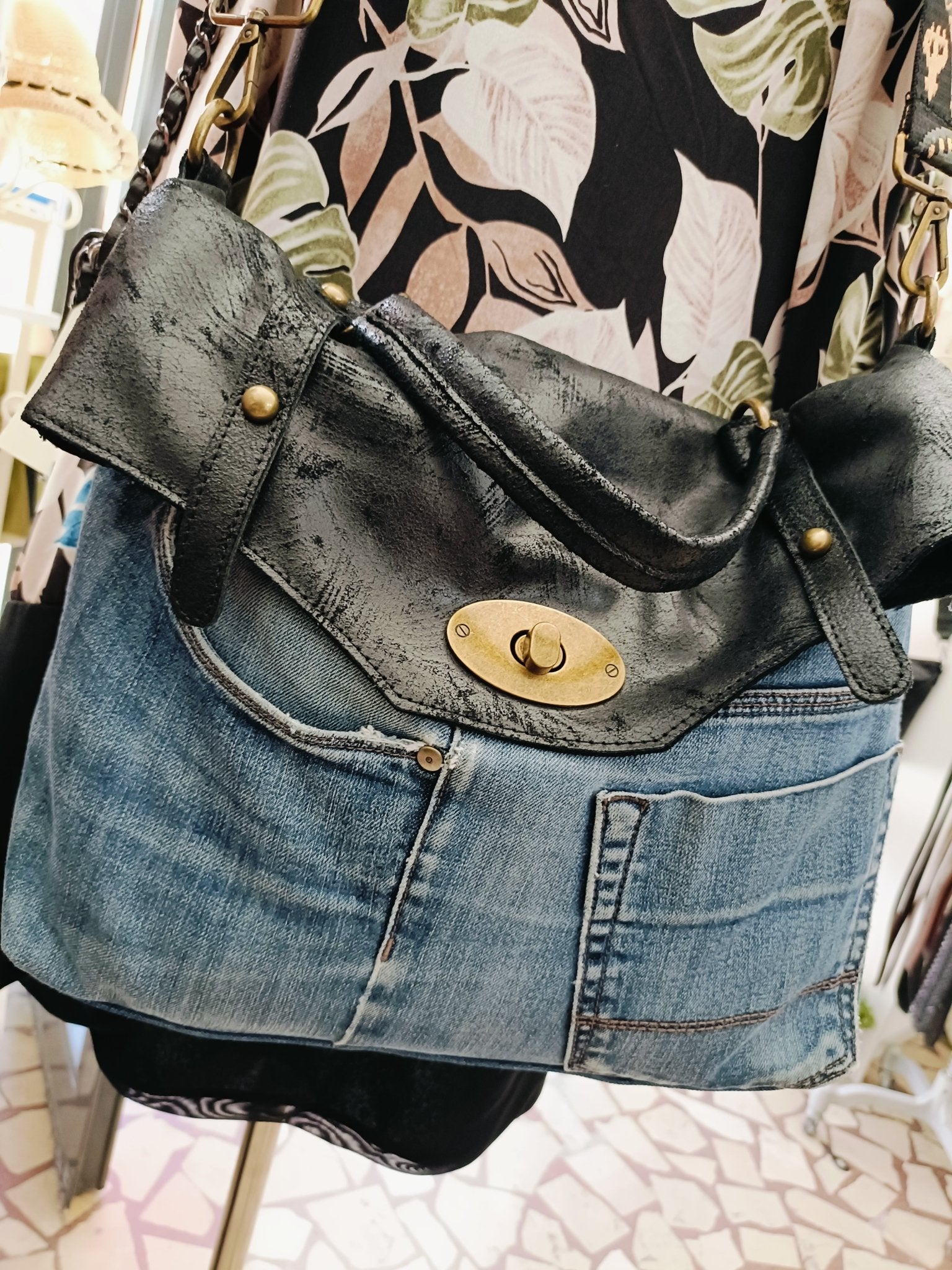 Borsa postina jeans - Prima Fila Moda Curvy