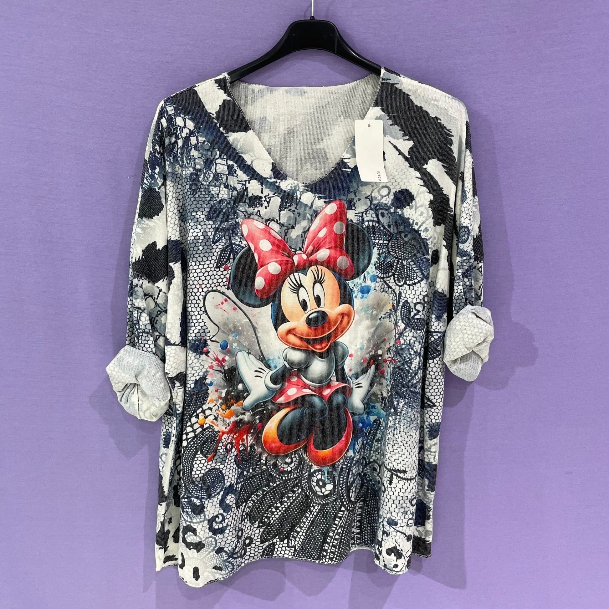 Maxi maglia fantasy curvy