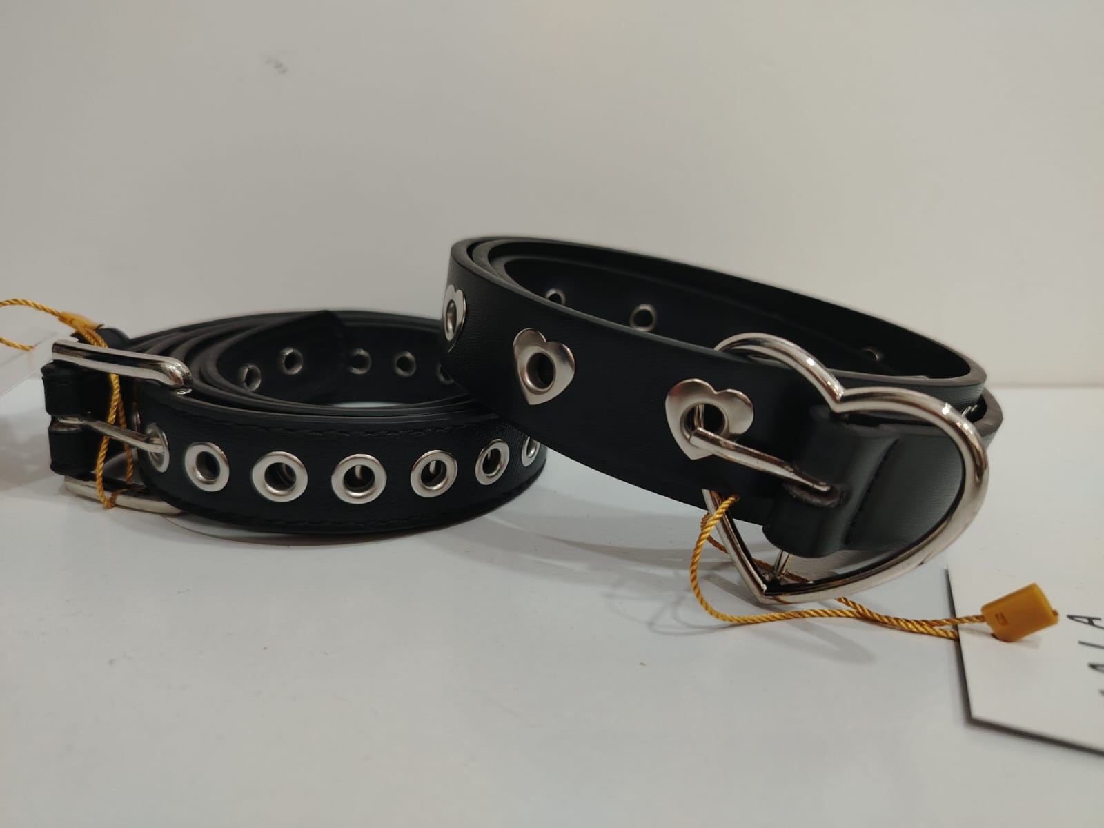 Cintura borchiette ecopelle - Prima Fila Moda Curvy