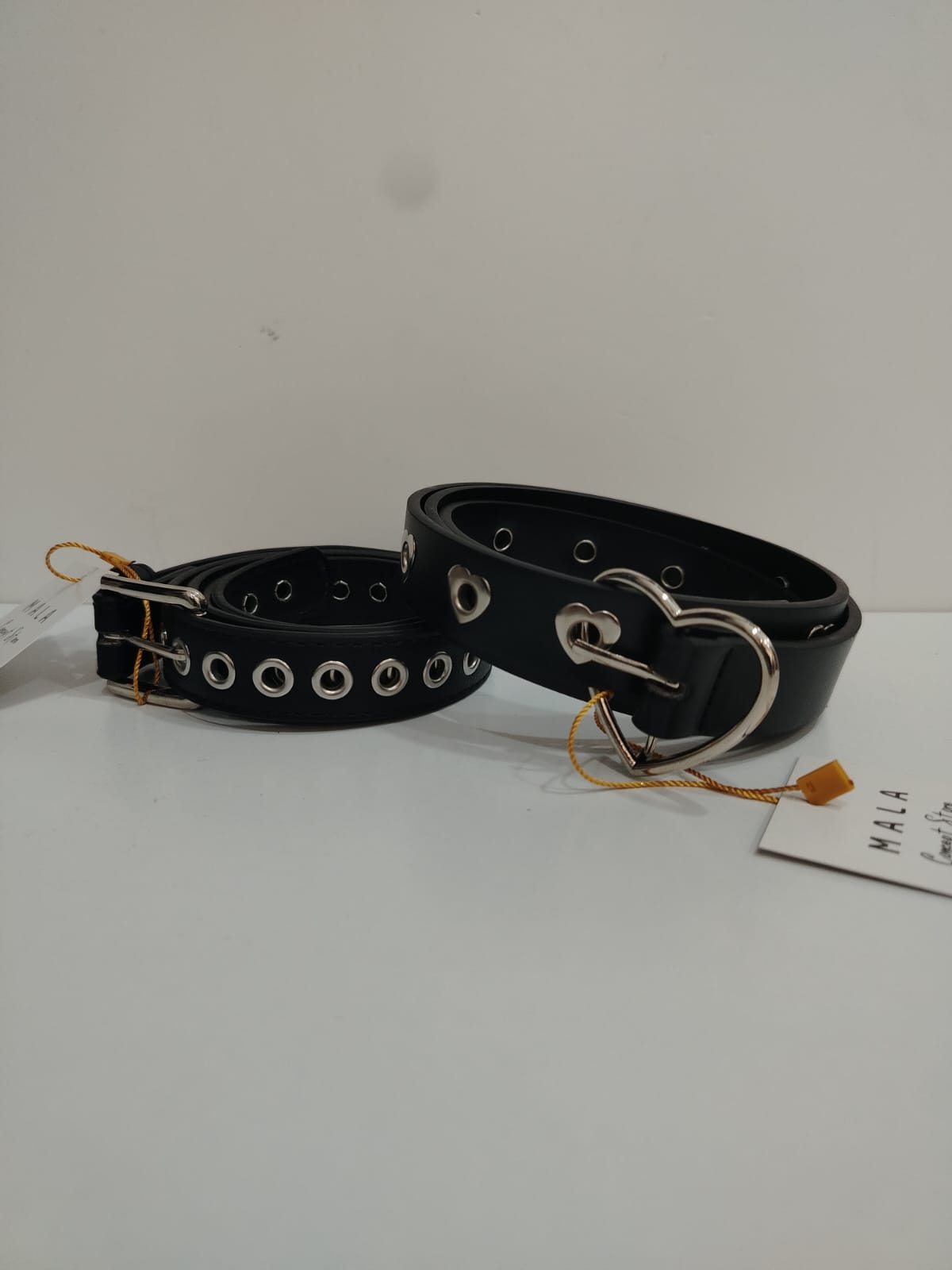 Cintura borchiette ecopelle - Prima Fila Moda Curvy