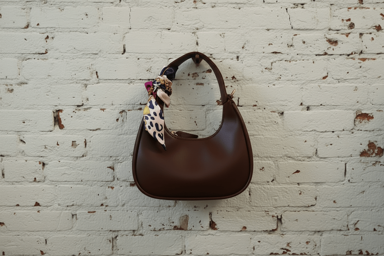 City bag mezzaluna Cindy ecopelle - Prima Fila Moda Curvy