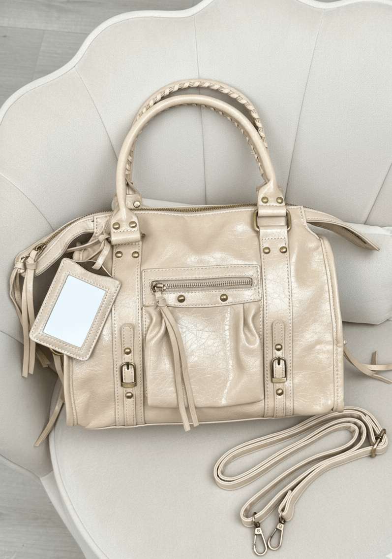 City bag Modena media ecopelle - Prima Fila Moda Curvy