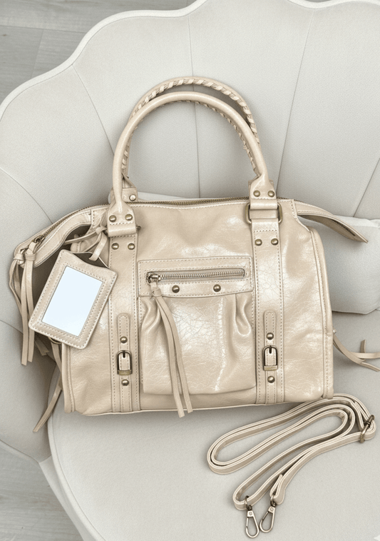 City bag Modena media ecopelle - Prima Fila Moda Curvy