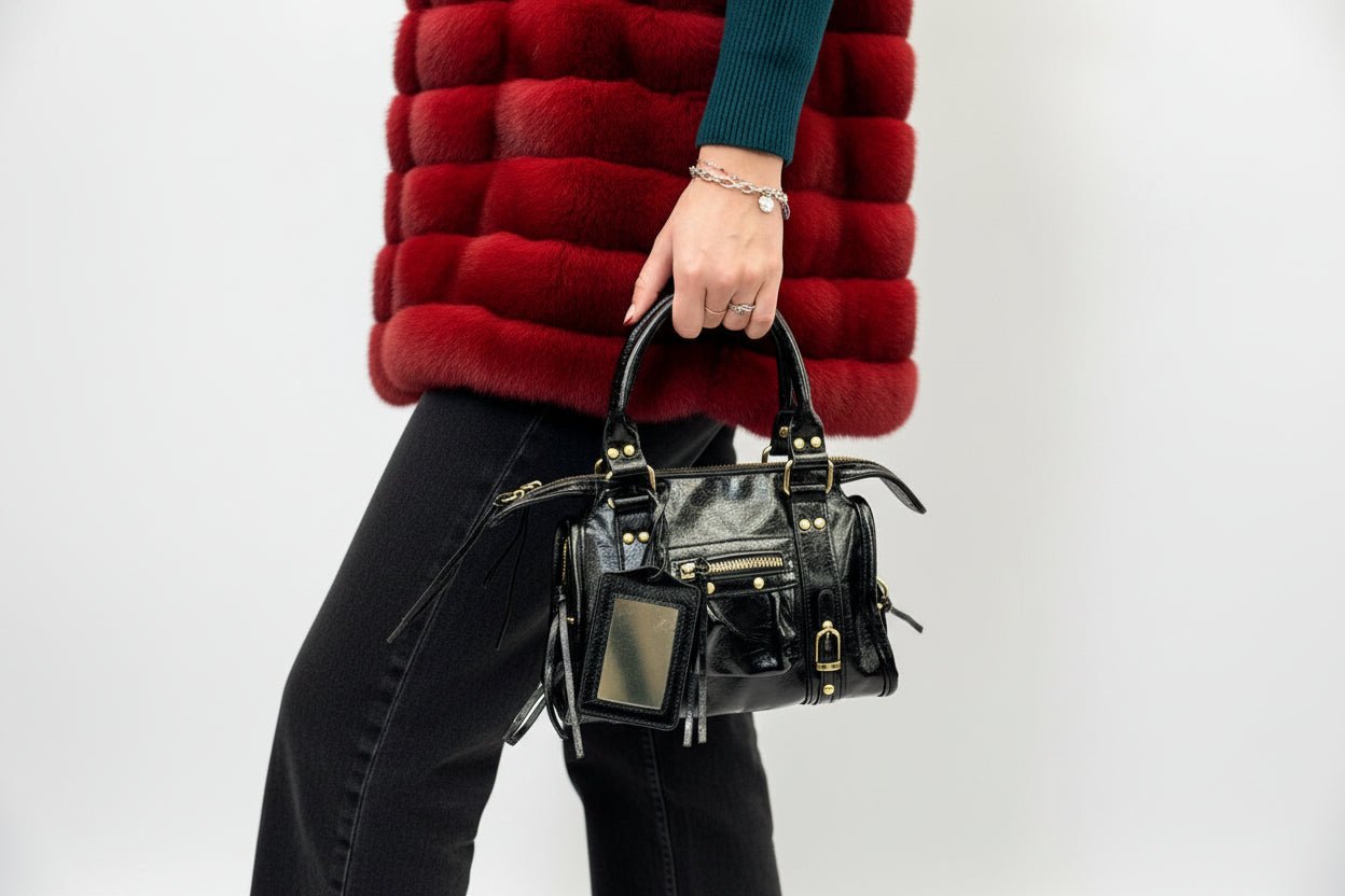 City bag Modena mini ecopelle - Prima Fila Moda Curvy