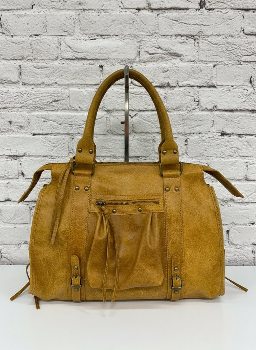 City bag vera pelle effetto sauvage grande - Prima Fila Moda Curvy
