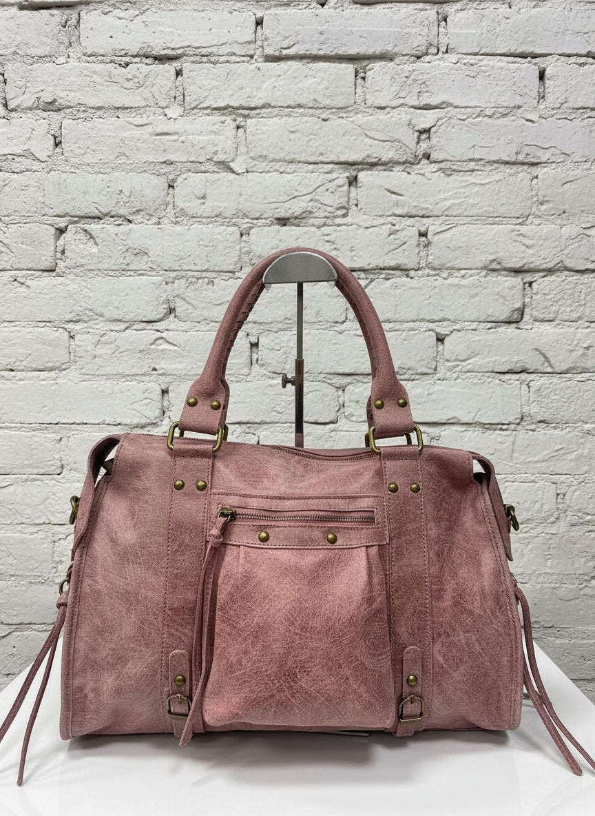 City bag vera pelle effetto sauvage grande - Prima Fila Moda Curvy
