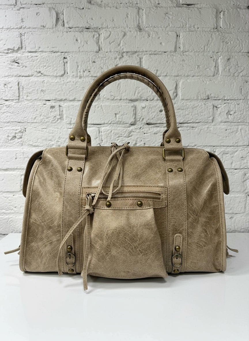 City bag vera pelle effetto sauvage grande - Prima Fila Moda Curvy
