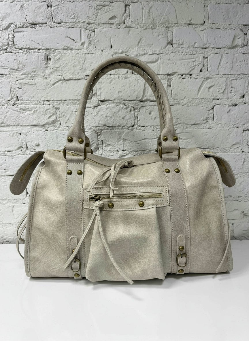 City bag vera pelle effetto sauvage grande - Prima Fila Moda Curvy