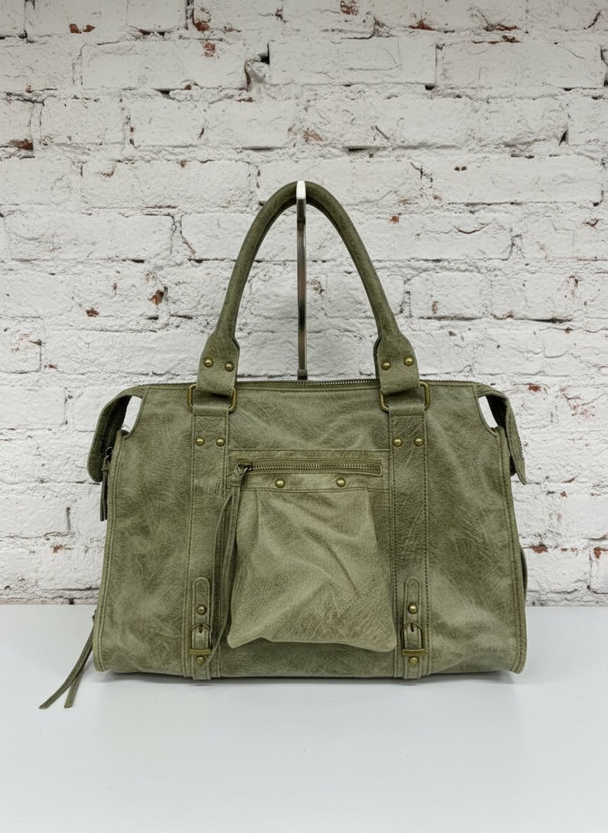 City bag vera pelle effetto sauvage grande - Prima Fila Moda Curvy