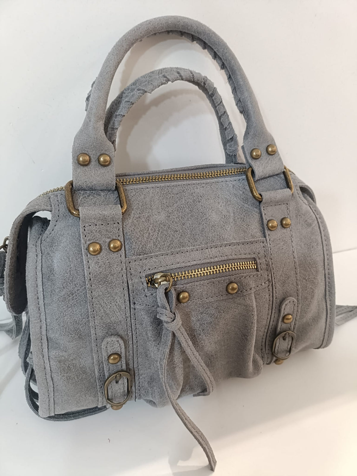 City Bag mini vera pelle