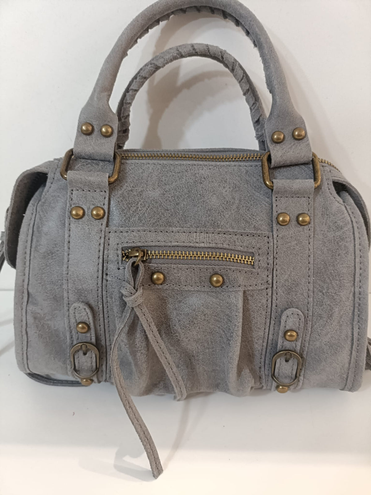 City Bag mini vera pelle