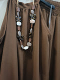 Collana pietre e farfalle - Prima Fila Moda Curvy