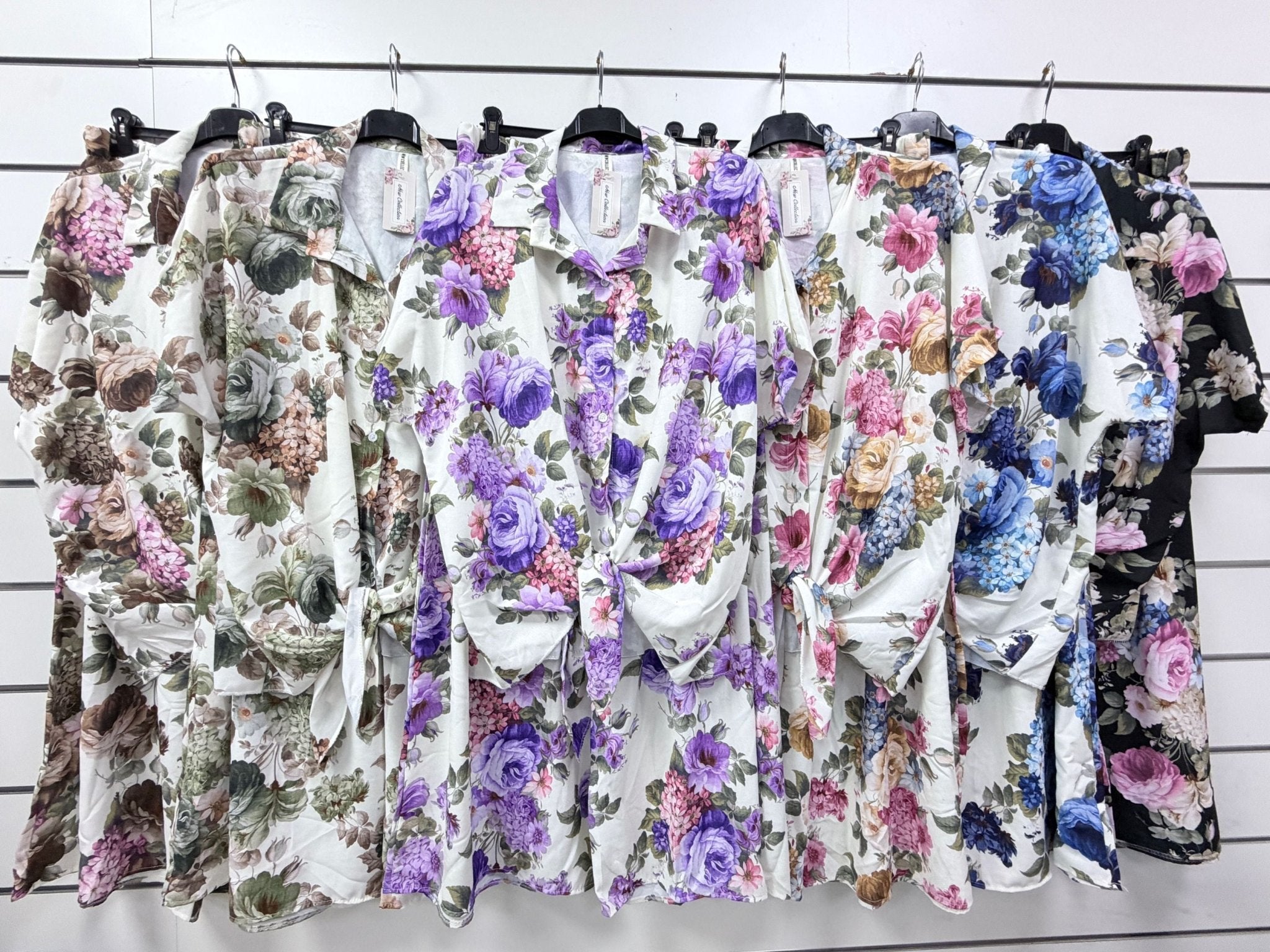 Completo Coordinato Curvy - pantalone e camicia vestibilità XL 5XL - Prima Fila Moda Curvy