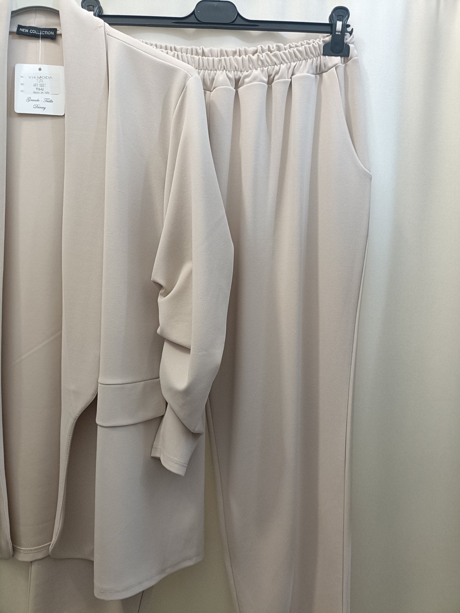 Completo curvy crema - Prima Fila Moda Curvy