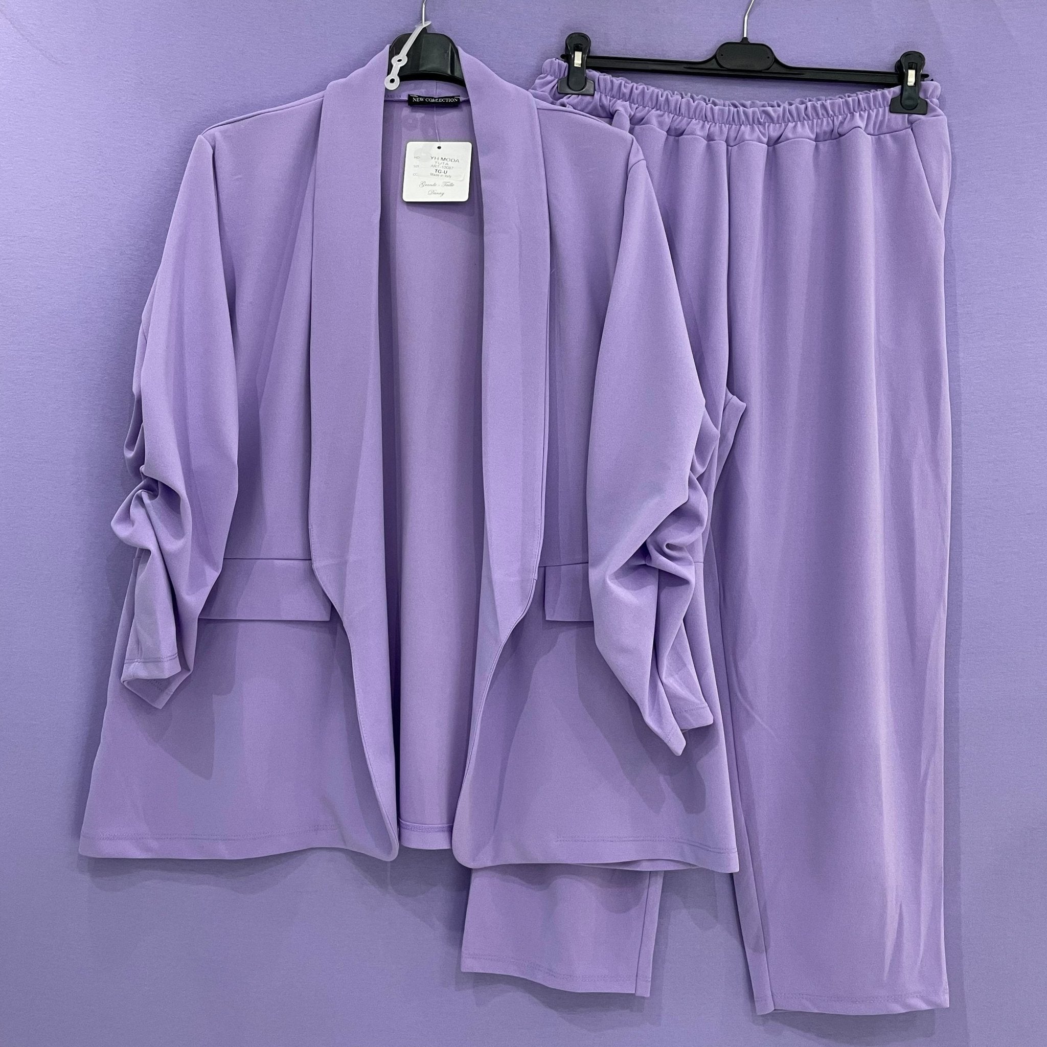 Completo curvy manica arricciata - Prima Fila Moda Curvy