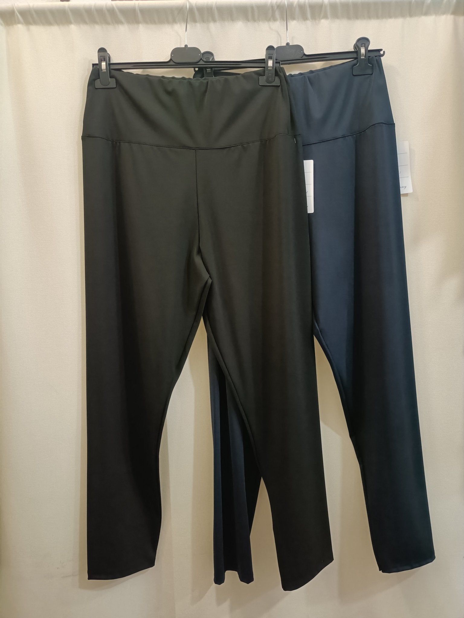 Coordinato Maxi top paillettes sbrilluccico curvy e Pantalone Lycra con fascione - Prima Fila Moda Curvy