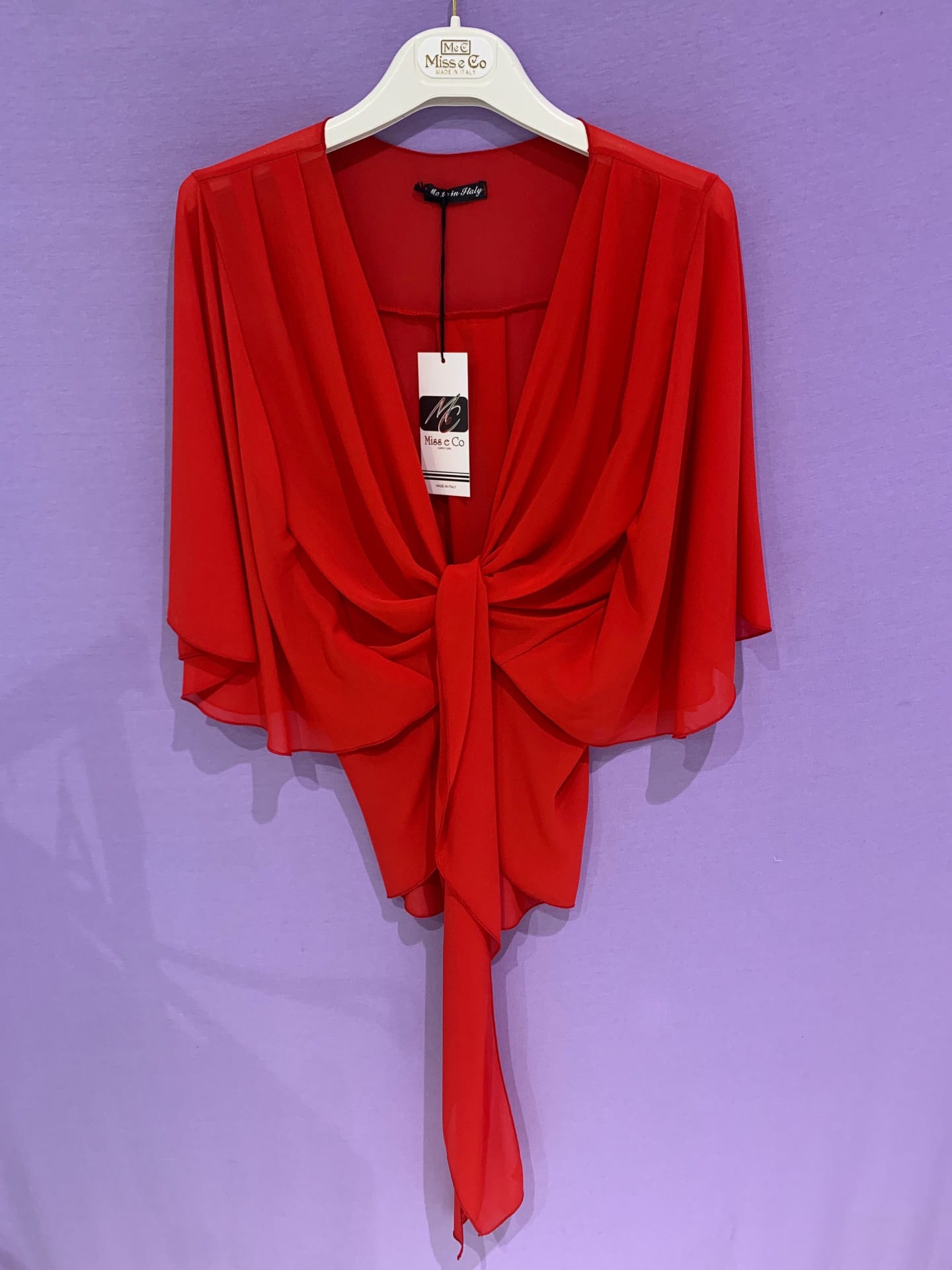 Coprispalle fiocco per tutte - Prima Fila Moda Curvy