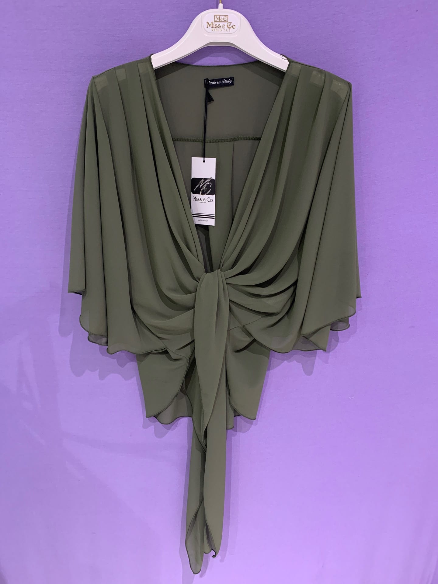 Coprispalle fiocco per tutte - Prima Fila Moda Curvy