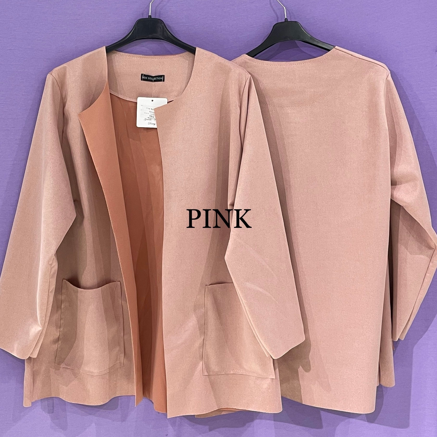 Giacca eco-dainetto curvy - Prima Fila Moda Curvy
