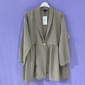 Giacca monopetto brillantini curvy - Prima Fila Moda Curvy
