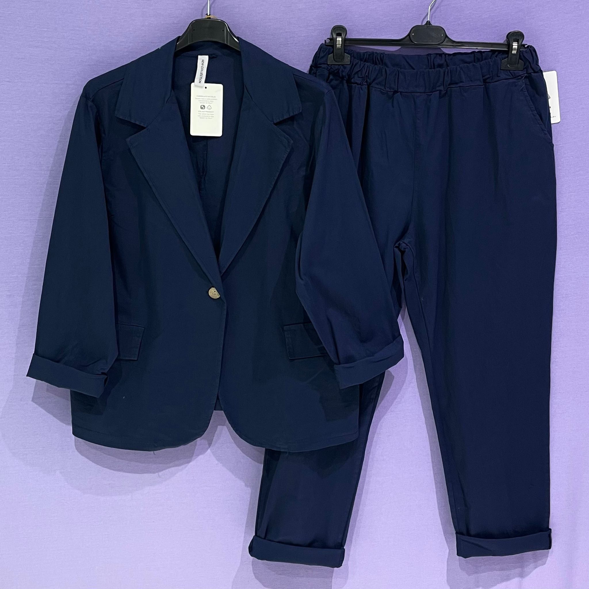 Giacca tailleur Cotone - Prima Fila Moda Curvy