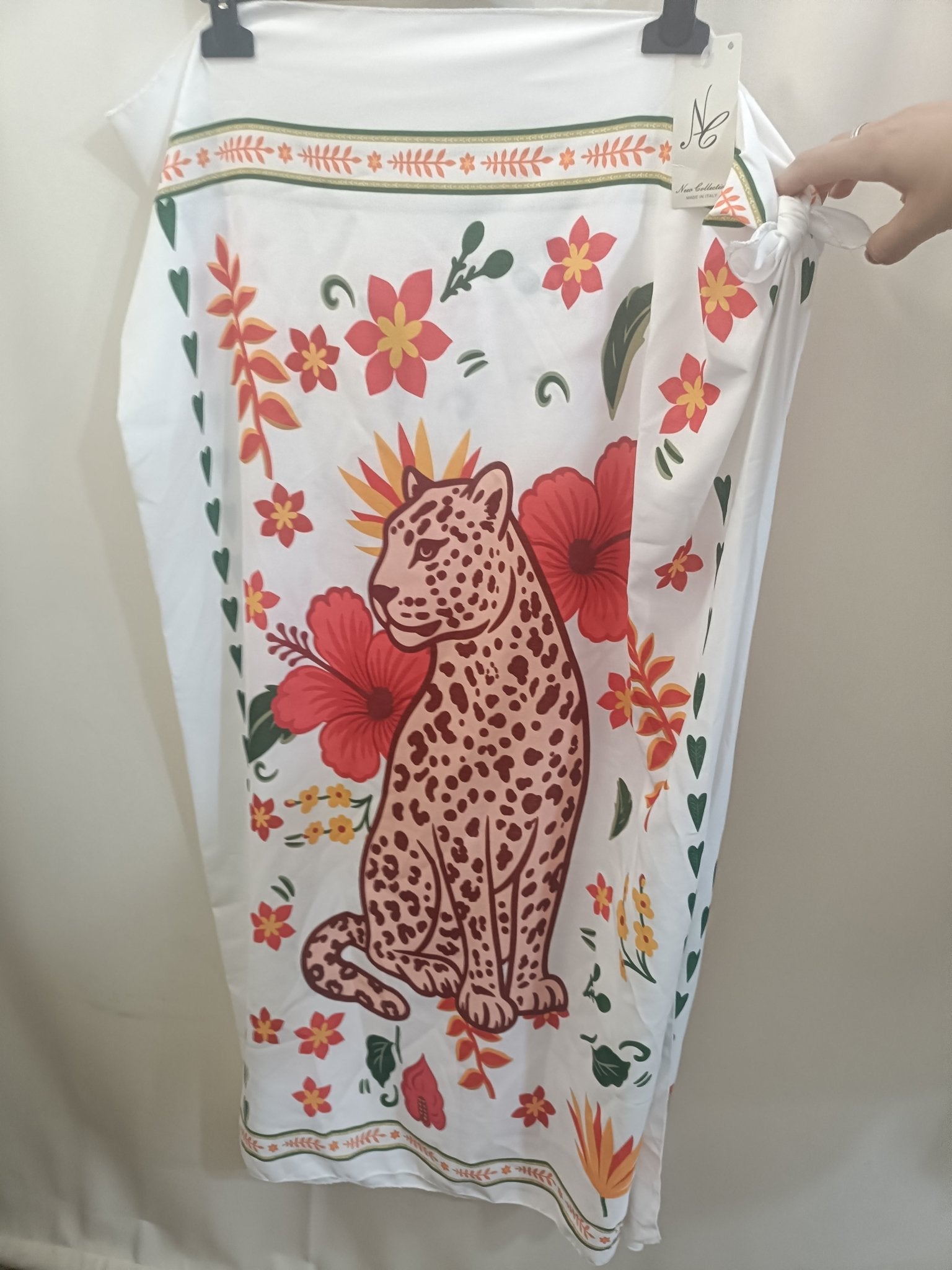 Gonna Pareo Regolabile in fantasia - Prima Fila Moda Curvy