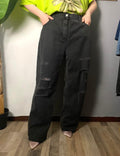Jeans Mum Fit con strappi - taglie comode - Prima Fila Moda Curvy
