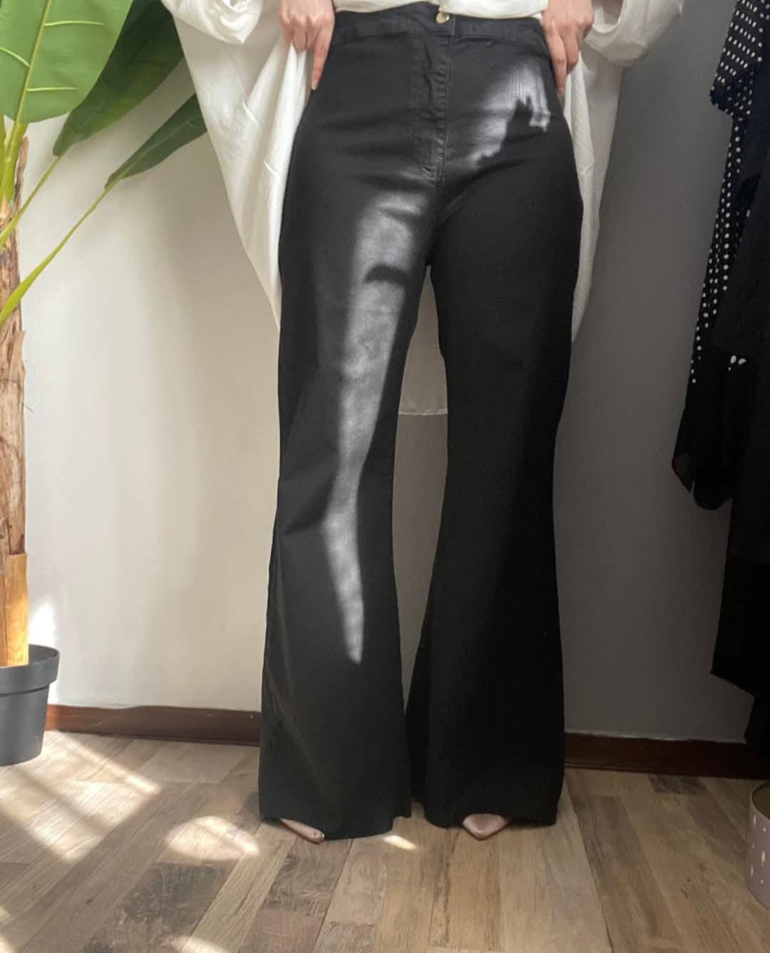 Jeans Zampa in cotone - taglie comode - Prima Fila Moda Curvy