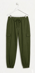 Jeansetto Laccio Lurex modello Cargo con polsino sul fondo - Prima Fila Moda Curvy