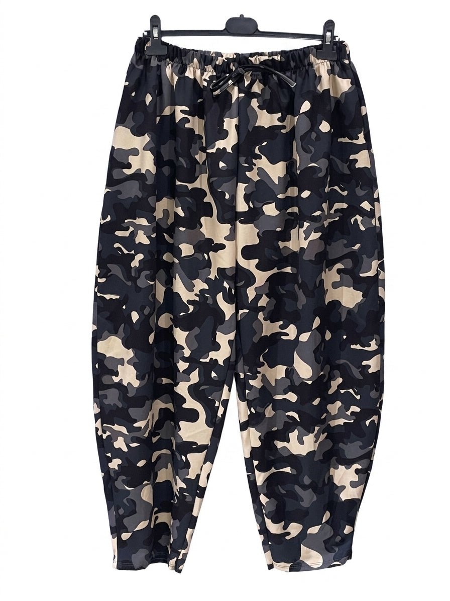 Jeansetto pantalone magico fantasia curvy - Prima Fila Moda Curvy