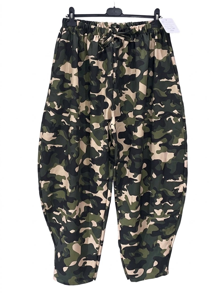 Jeansetto pantalone magico fantasia curvy - Prima Fila Moda Curvy