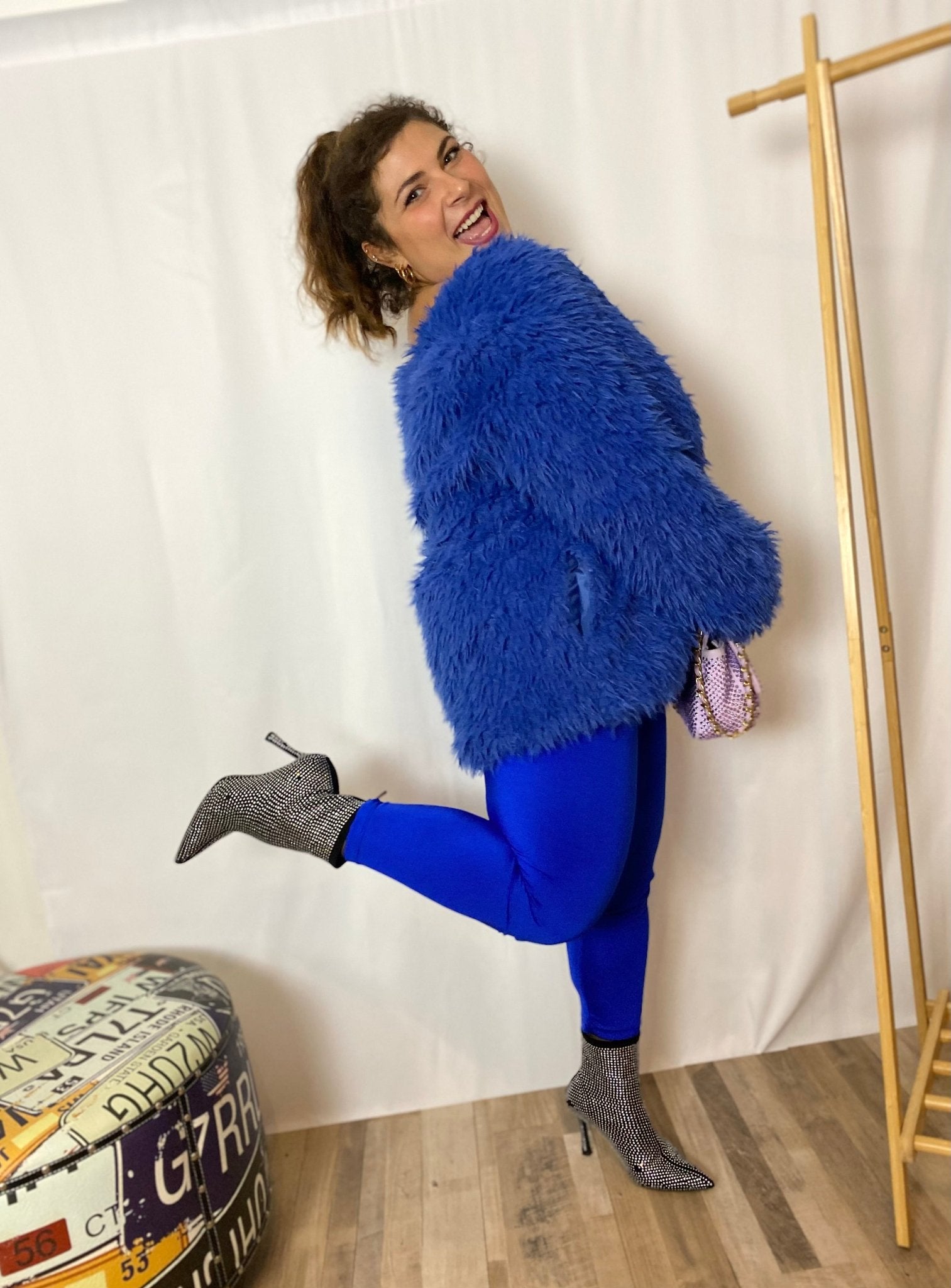 Leggings Panta BOMBA contenitivo colorato - Prima Fila Moda Curvy