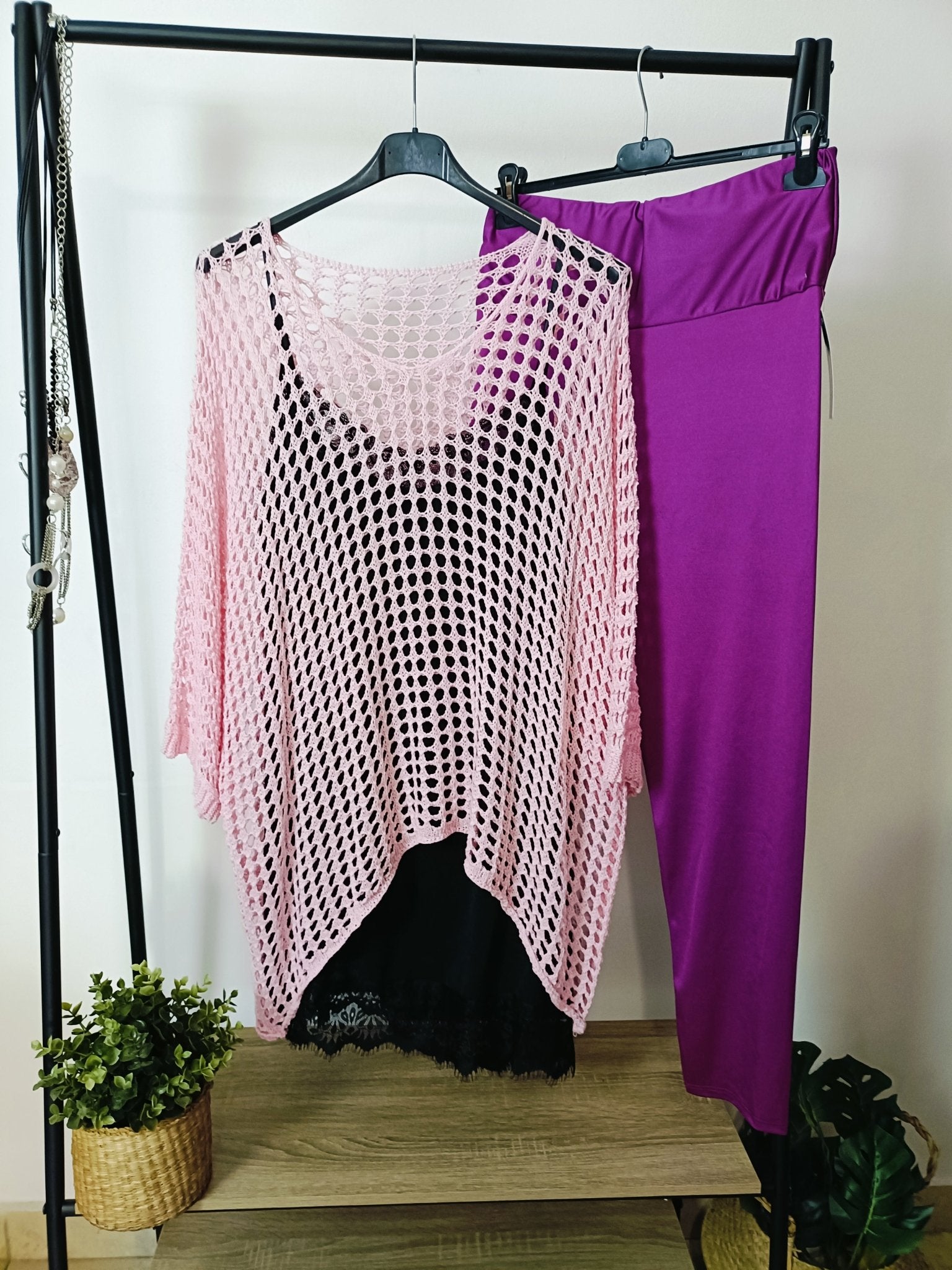 Leggings Panta BOMBA contenitivo colorato - Prima Fila Moda Curvy