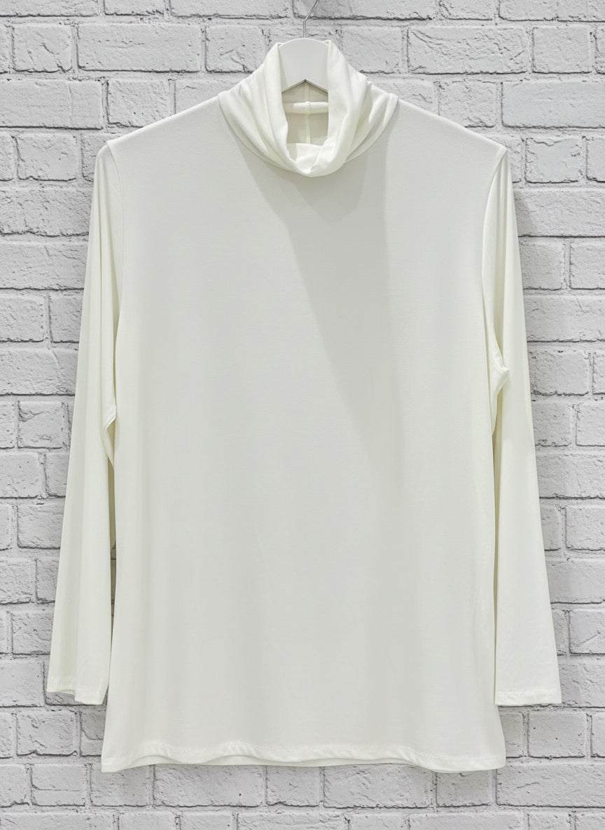 Lupetto seconda pelle in viscosa non felpato taglie comode - Prima Fila Moda Curvy