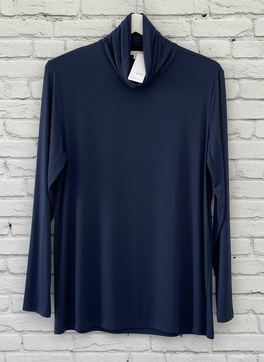 Lupetto seconda pelle in viscosa non felpato taglie comode - Prima Fila Moda Curvy