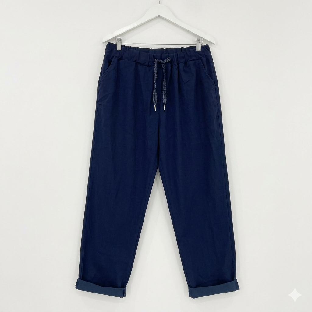 Jeansetto laccio lurex over curvy