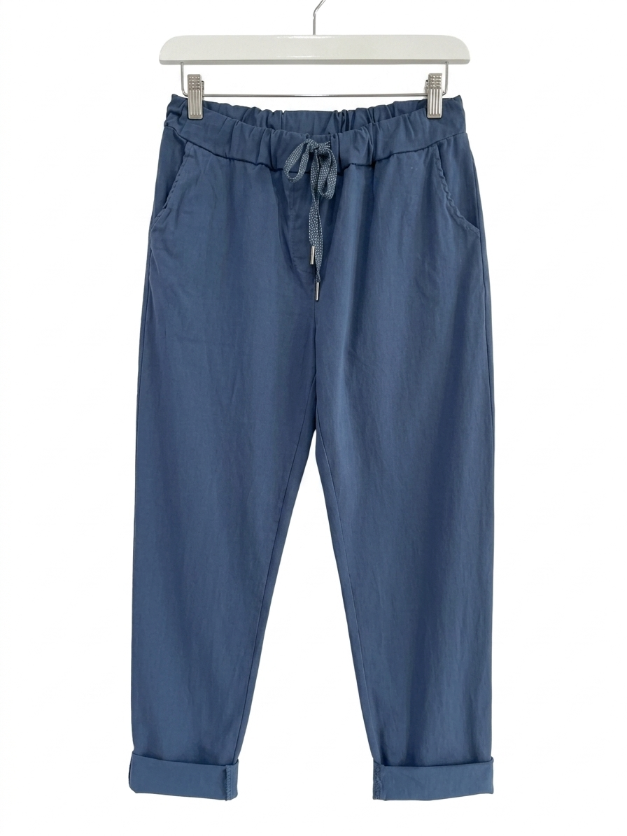 Jeansetto laccio lurex over curvy