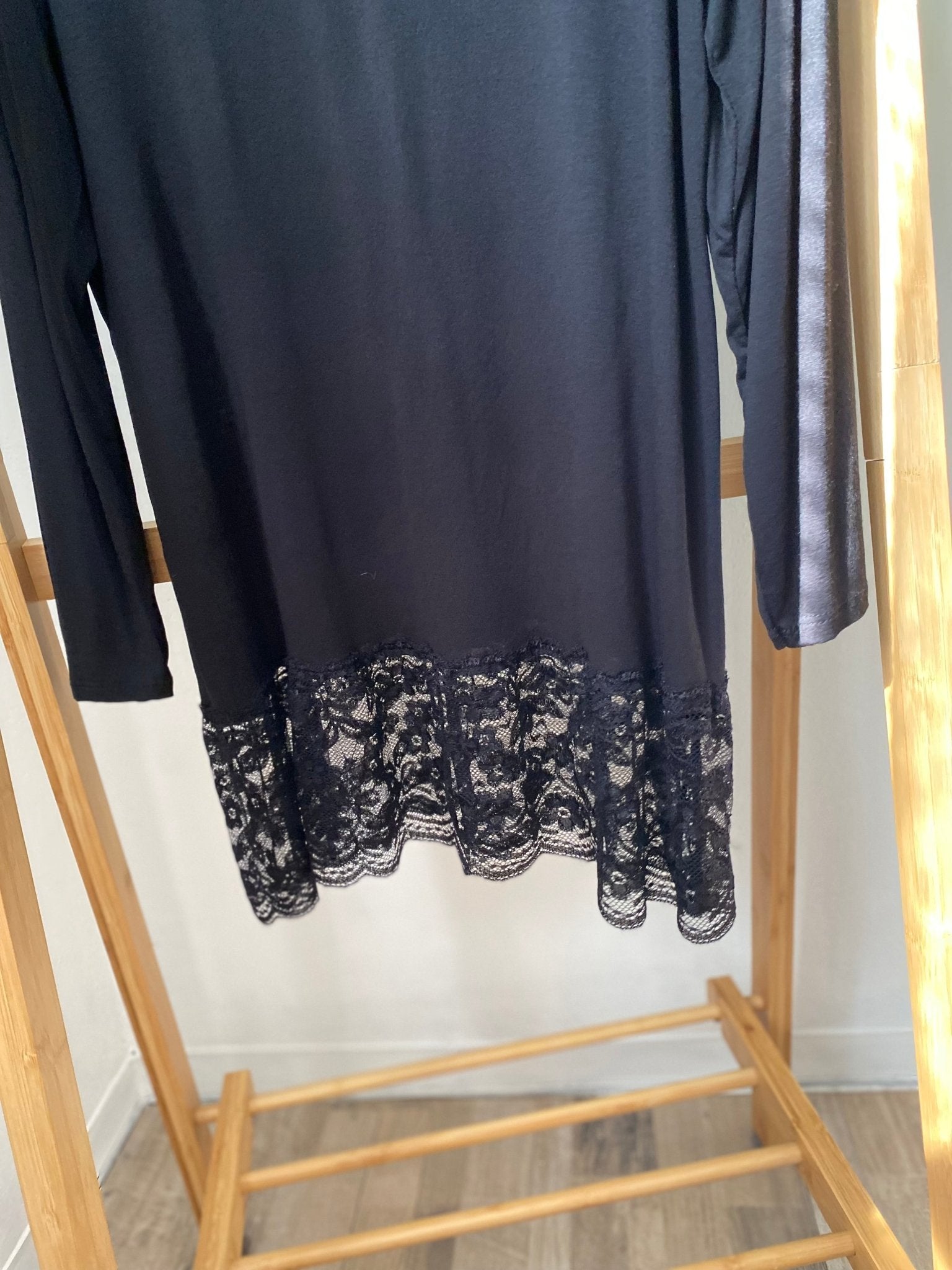 Maglia fondo pizzo - Prima Fila Moda Curvy