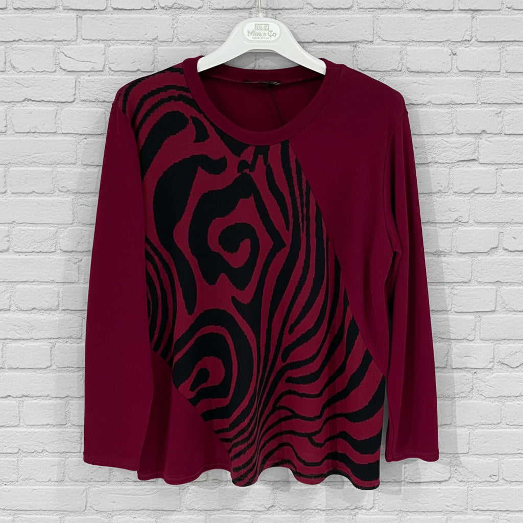 Maglioncino fantasia curvy