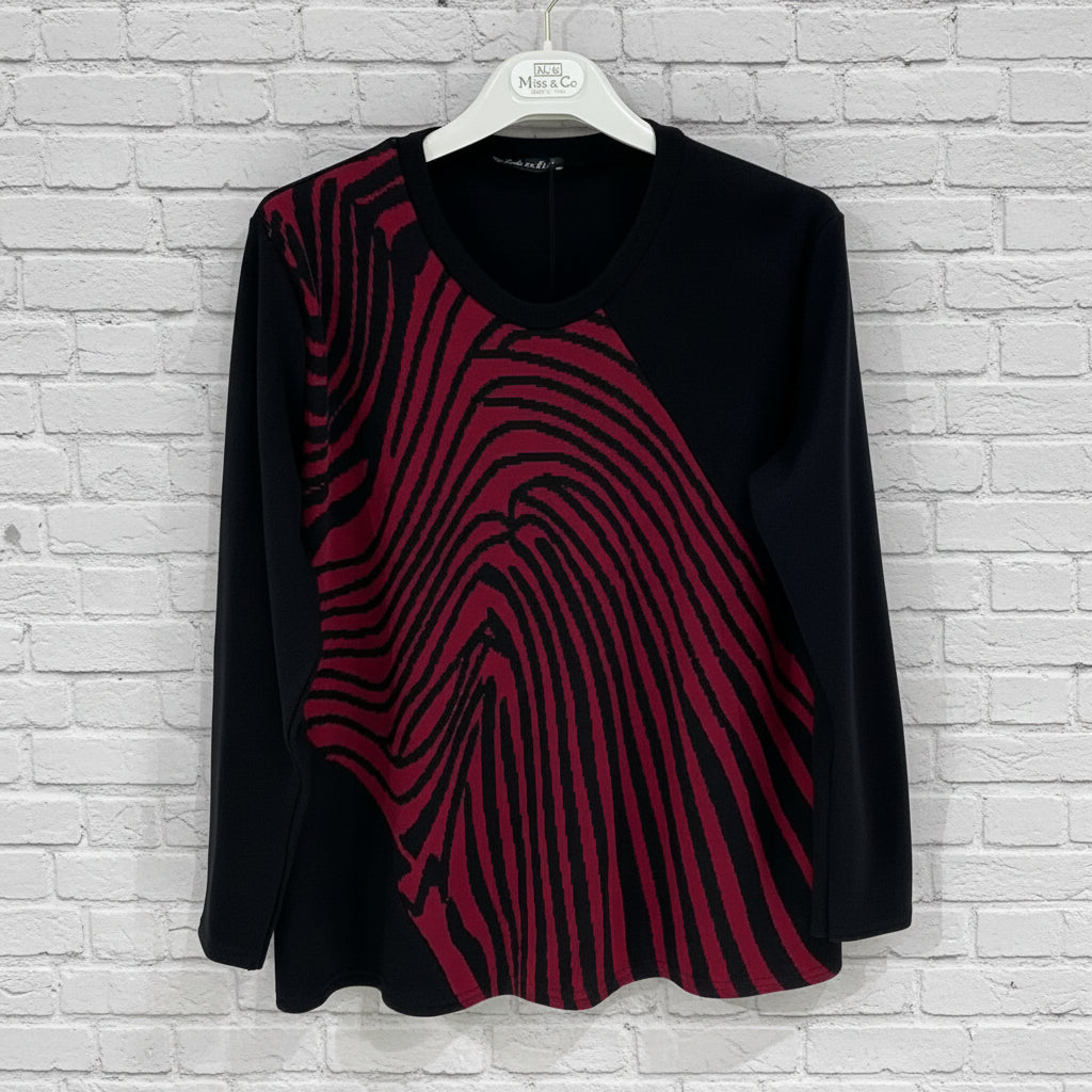 Maglioncino fantasia curvy